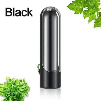 מיכל שומר טריות מפלסטיק לעשבי תיבול וירקות במקרר