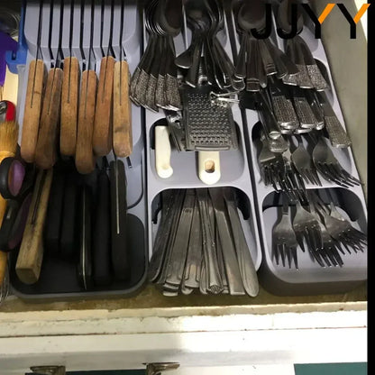 ארגונית מגירה מעוצבת לאחסון סכיני מטבח