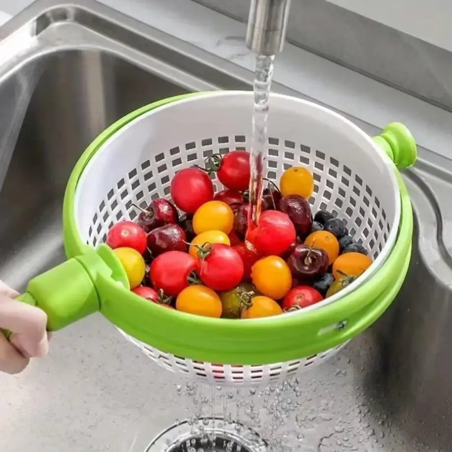 מייבש ומסננת חסה בלחיצה